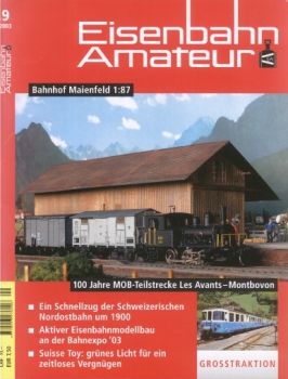 Zeitschrift · Eisenbahn Amateur · 9/2003
