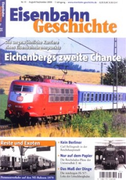 Eisenbahn Geschichte 35 · Aug./Sept. 2009