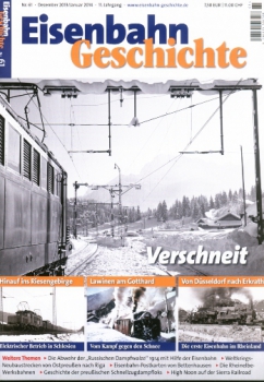 Eisenbahn Geschichte 61 · Dez./Jan. 2014