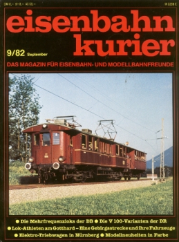 Eisenbahn-Kurier · 9/1982
