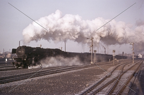 Dampflok-Dia · 01 193 (Umbau) - DB - Hbf. Rheine/Westf.