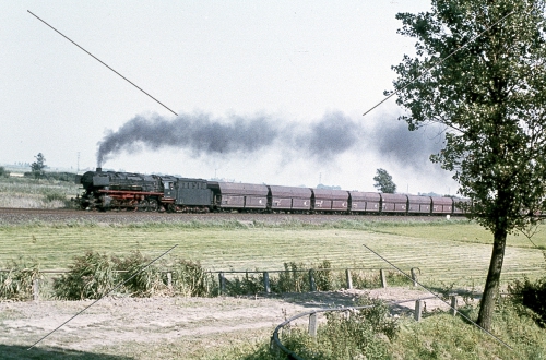 Dampflok-Dia · 043 338 (44) - DB - Obersum/Emsland