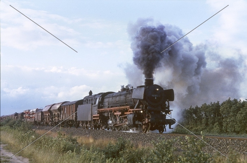 Dampflok-Dia ·  042 073 (Umbau) - DB - Lathen/Emsland