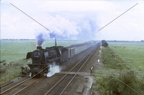 Dampflok-Dia ·  042 226 (Umbau) - DB - Neemoor/Ostfriesld. - Kopie