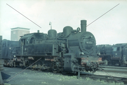 Dampflok-Dia · 94 1176 (preuß. T16.1) - DB - Bw Braunschweig