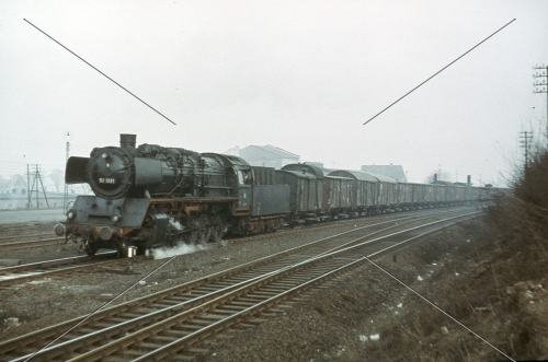 Dampflok-Dia · 50 1331 - DB - Frankfurt/M.-Bonames