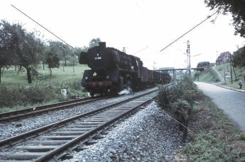 Dampflok-Dia · 44 1141 - DB - Heldenbergen-Windecken