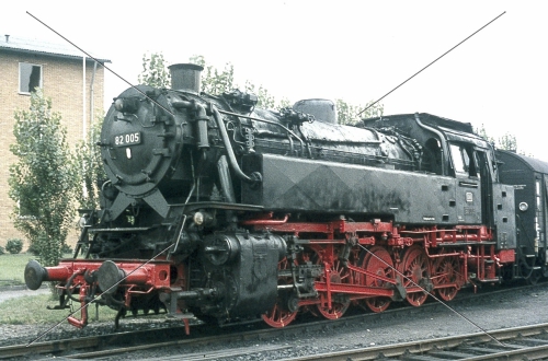 Dampflok-Dia · 82 005 (Neubau) - DB - Bw Koblenz-Mosel