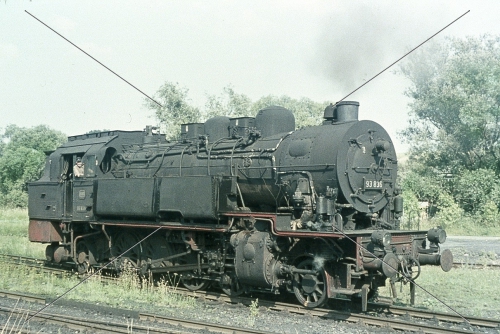 Dampflok-Dia · 93 836 (preuß. T14.1) - DB - Bw Stolberg/Rheinld.