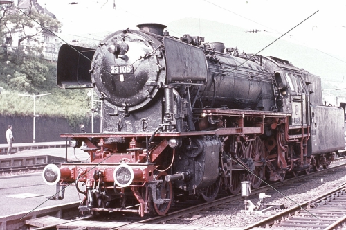 Dampflok-Dia · 23 105 (Neubau) - DB - Hbf. Neustadt/Weinstraße