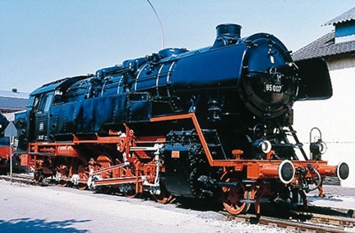 Dampflok-Dia · 85 007 - DB - Offenburg/Baden