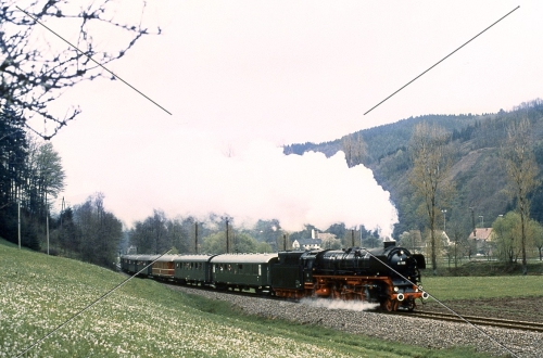 Dampflok-Dia ·  01 1100 - DB - Wintersbach/Renchtal