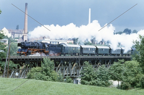 Dampflok-Dia · 50 622 - DB - Nürnberg-Ost