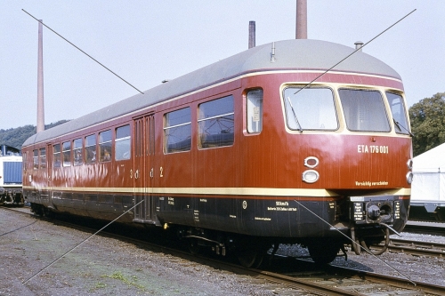 Elektro-Triebwg.-Dia · ETA 176 001 (517) - DB - Bochum-Dahlhausen