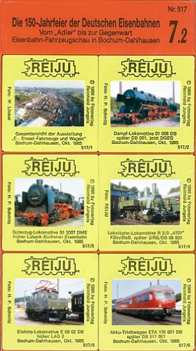 REIJU Dia-Serie · Ausstellung: Vom "Adler" bis zur Gegenwart 2 · NEU/OVP