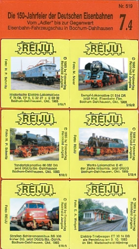 REIJU Dia-Serie · Ausstellung: Vom "Adler" bis zur Gegenwart 4 · NEU/OVP