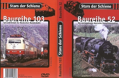 DVD Video · Stars der Schiene - BR 52 + BR 103 (2 Filme) · NEU/OVP