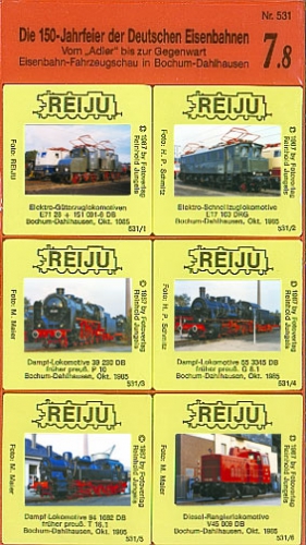 REIJU Dia-Serie · Ausstellung: Vom "Adler" bis zur Gegenwart 8 · NEU/OVP