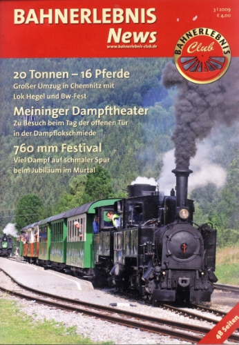 Bahnerlebnis News · 3/2009