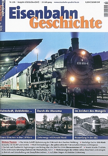 Eisenbahn Geschichte 106 · Juni/Juli 2021