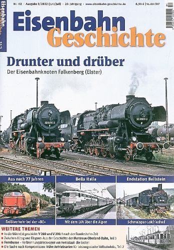 Eisenbahn Geschichte 112 · Juni/Juli 2022