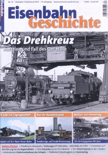 Eisenbahn Geschichte 79 · Dez./Jan. 2017