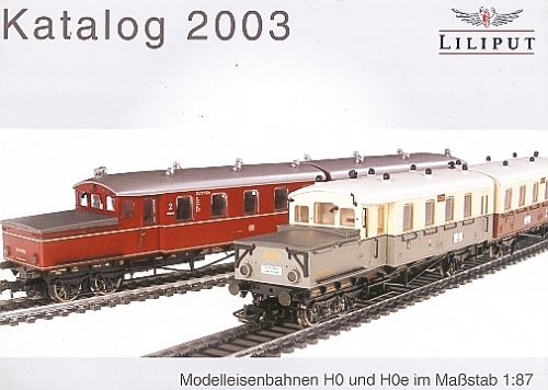 Liliput Gesamt-Katalog 2003