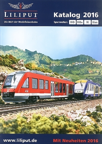 Liliput Gesamt-Katalog 2016