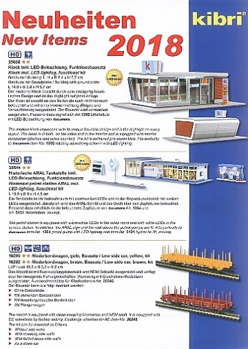 Kibri Neuheiten 2018