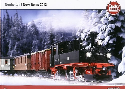 LGB Neuheiten-Katalog 2013 + CD