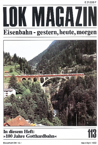 Lok Magazin 113 · März/April 1982