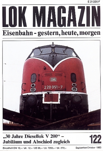Lok Magazin 122 · Sept/Okt. 1983