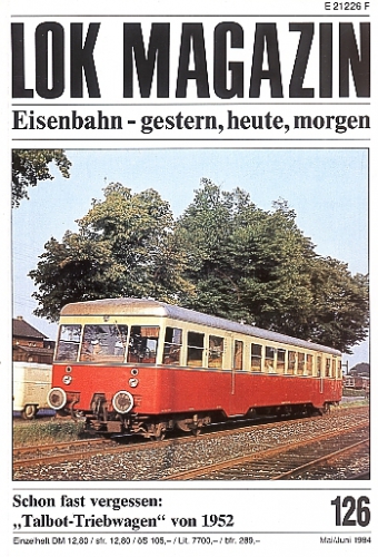 Lok Magazin 126 · Mai/Juni 1984