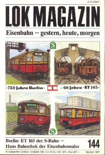 Lok Magazin 144 · Mai/Juni 1987