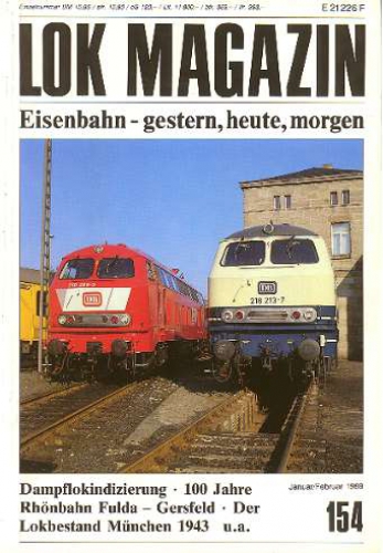 Lok Magazin 154 · Jan./Feb. 1989