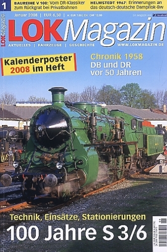 Lok Magazin 316 · Jan. 2008