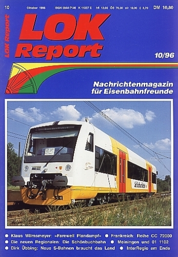 Zeitschrift · Lok Report · 10/1996