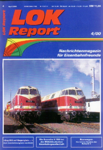 Zeitschrift · Lok Report · 4/2000