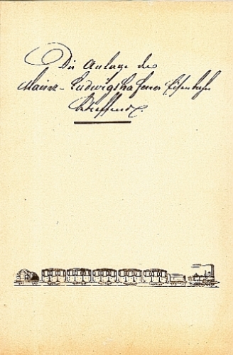 Die Mainz-Ludwigshafener Eisenbahn - Bis der erste Zug fuhr