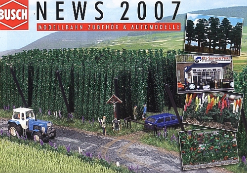 Busch · Neuheiten-Prospekt · 2007