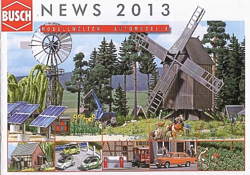 Busch · Neuheiten-Prospekt · 2013