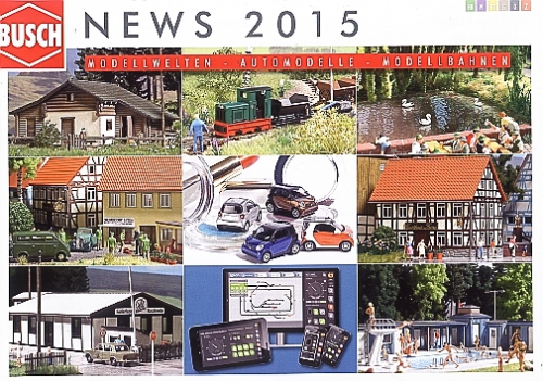Busch · Neuheiten-Prospekt · 2015