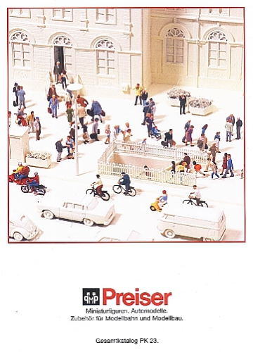 Preiser Katalog 2002 Nr. PK 23