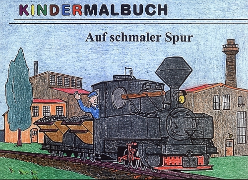 Eisenbahn-Malheft · Auf schmaler Spur · NEU