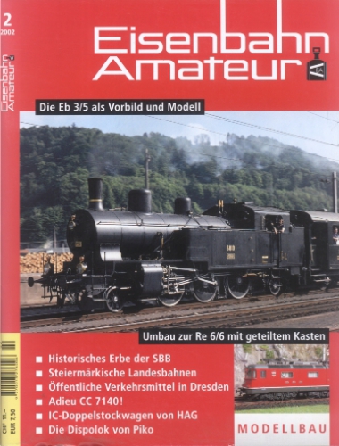 Zeitschrift · Eisenbahn Amateur · 2/2002