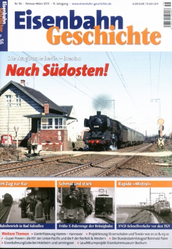 Eisenbahn Geschichte 56 · Feb./März 2013