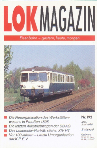 Lok Magazin 192 · Mai/Juni 1995