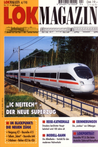 Lok Magazin 211 · Juli/Aug. 1998