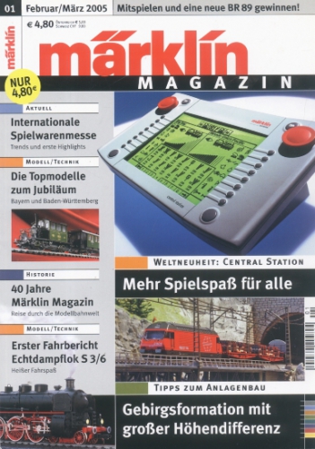 Märklin Magazin 1 · Feb./März 2005
