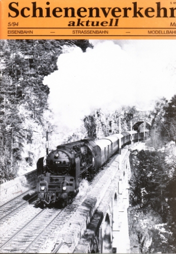 Zeitschrift · Schienenverkehr aktuell · 5/1994